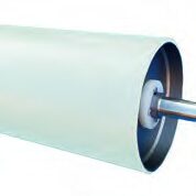 Tambour à revêtement lisse blanc